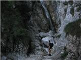 Kamniška bistrica-Korošica-Planjava-Kamniško sedlo Slap Orglice